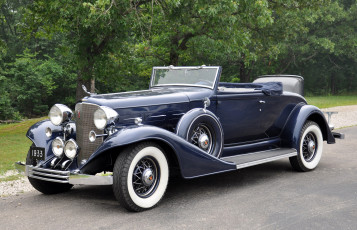 Картинка cadillac+v12+370+c+convertible+coupe+1933 автомобили классика c 1933 coupe convertible 370 v12 cadillac