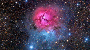 Картинка космос галактики туманности конская голова и пламя