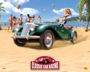 Картинка classic car racing видео игры