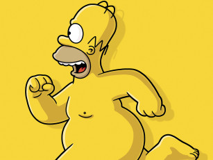 обоя мультфильмы, the, simpsons