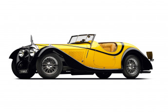 Картинка 1934-voisin-c27-grand-sport-cabriolet автомобили voisin