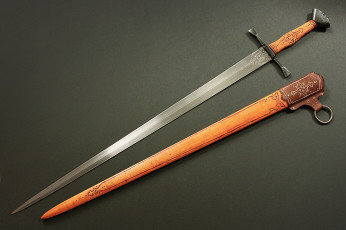 Картинка оружие холодное+оружие рукоятка меч фон сталь