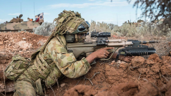 Обои картинки фото оружие, армия, спецназ, солдат, australian, army