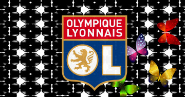 Картинка спорт эмблемы+клубов логотип фон olympique lyonnais