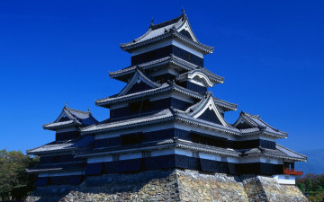 Картинка japan города замки Японии