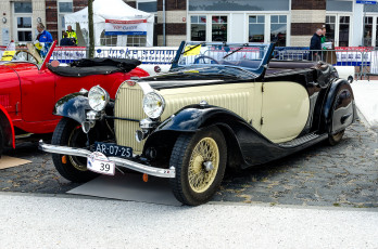 Картинка bugatti+t+57+stelvio+1935 автомобили выставки+и+уличные+фото ретро история автошоу выставка