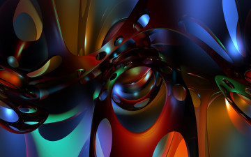 Картинка 3д+графика абстракция+ abstract узор фон цвета