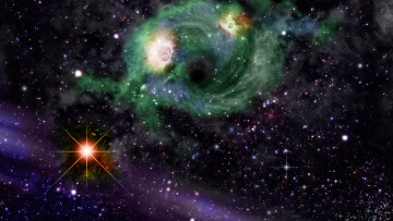 Картинка космос галактики туманности вселенная планеты звёзды созвездия