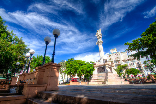 Обои картинки фото old san juan,  puerto rico, города, - улицы,  площади,  набережные, площадь