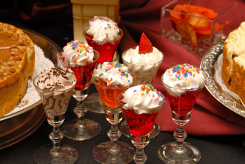 Картинка еда мороженое +десерты ассорти лакомство десерт