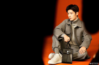 Картинка мужчины xiao+zhan актер костюм сумка