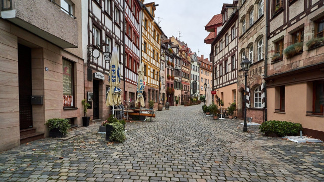 Обои картинки фото нюрнберг, германия, города, - улицы,  площади,  набережные