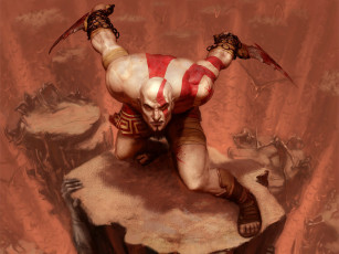 Картинка god of war видео игры