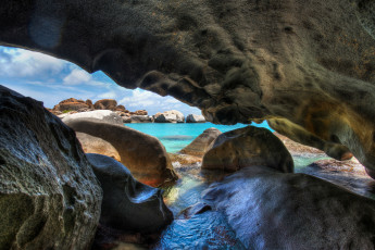 Картинка virgin gorda природа побережье камни океан вёрджин-горда