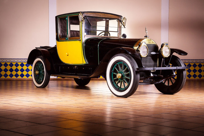 Обои картинки фото 1916 locomobile model 48 coupe, автомобили, классика, locomobile1916