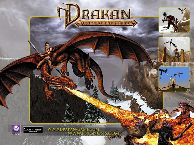 Обои картинки фото видео, игры, drakan, order, of, the, flame