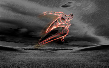 Картинка спорт 3d рисованные серфирг