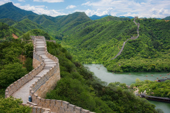 Картинка great+wall+of+china города -+исторические +архитектурные+памятники фортпост стена