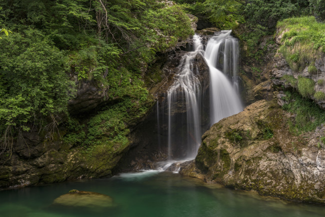 Обои картинки фото природа, водопады, water, river, stream, rocks, waterfall, вода, река, поток, камни, водопад