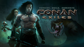 Картинка видео+игры conan+exiles action шутер conan exiles