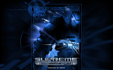 Картинка видео+игры supreme+commander броня космос корабли