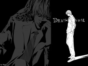 обоя аниме, death, note