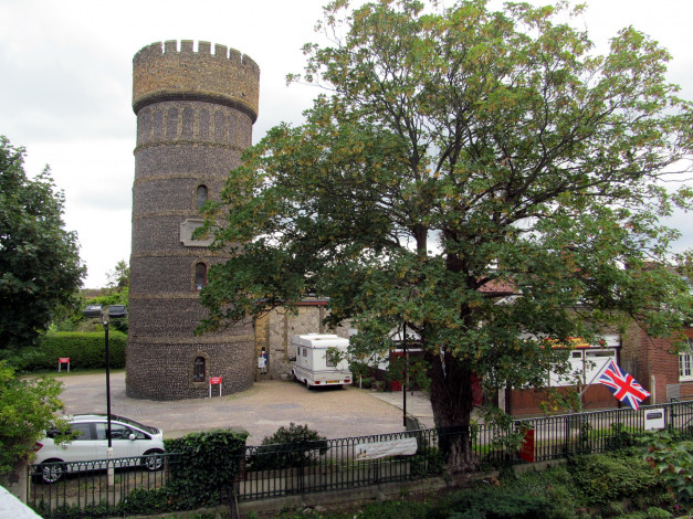 Обои картинки фото cramton tower museum, broadstairs, kent uk, города, - исторические,  архитектурные памятники, kent, uk, cramton, tower, museum