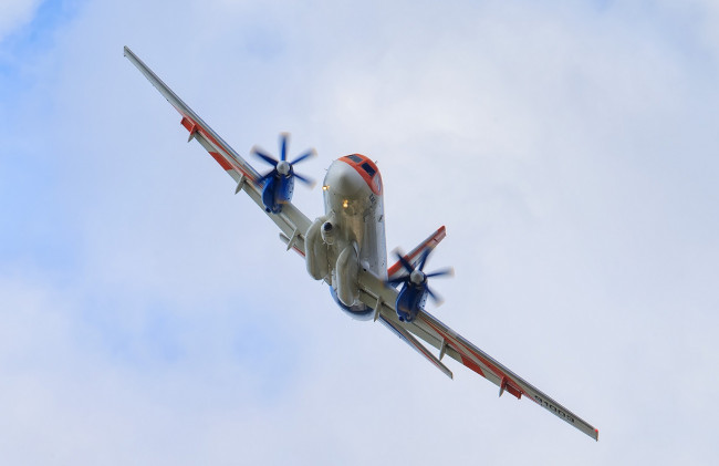 Обои картинки фото il-114ll radar, авиация, пассажирские самолёты, авиалайнер