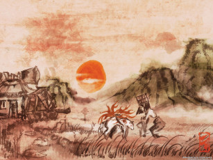 Картинка okami рисованные другое