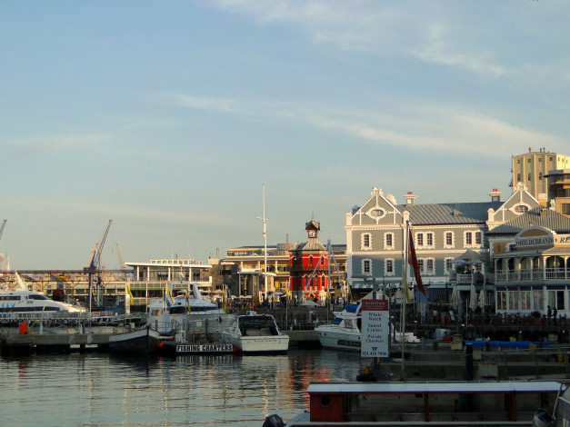 Обои картинки фото кейптаун, корабли, порты, причалы
