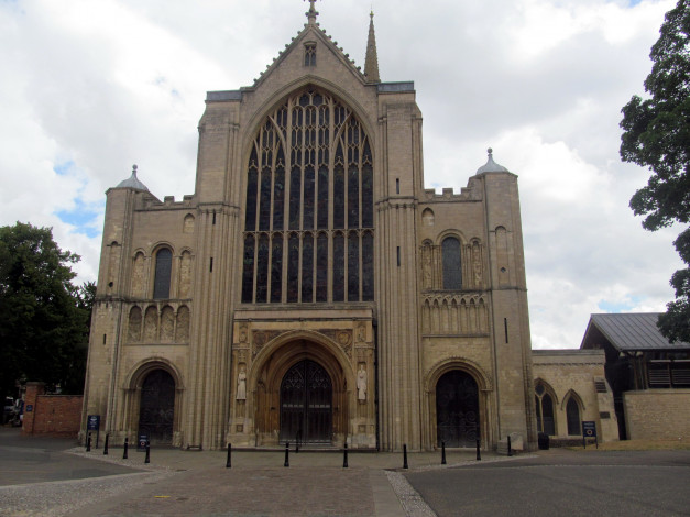 Обои картинки фото norwich cathedral, norfolk, uk, города, - католические соборы,  костелы,  аббатства, norwich, cathedral