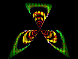 Картинка 3д графика fractal фракталы абстракция фон тёмный