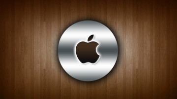 Картинка компьютеры apple яблоко логотип паркет
