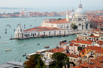 Картинка венеция города италия венето дома побережье