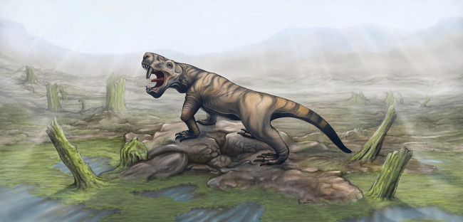 Обои картинки фото рисованное, животные,  доисторические, динозавр
