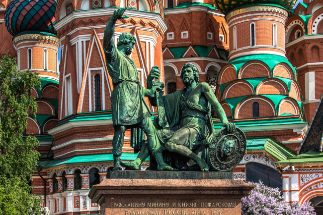 Обои картинки фото города, москва , россия, памятник