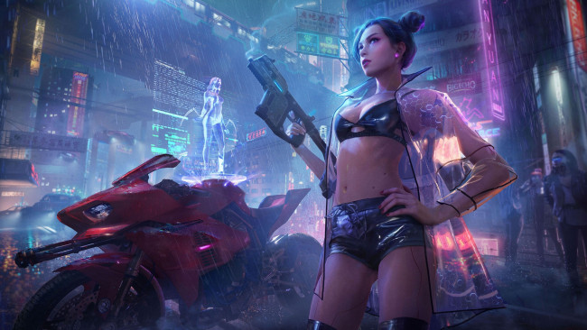 Обои картинки фото видео игры, cyberpunk 2077, cyberpunk, 2076