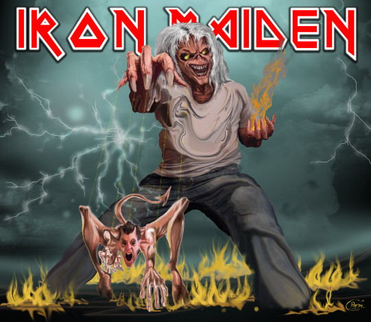 Обои картинки фото iron, maiden, музыка, хеви-метал, великобритания