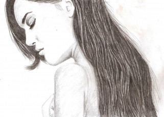 Картинка sasha+grey рисованное люди волосы фон девушка