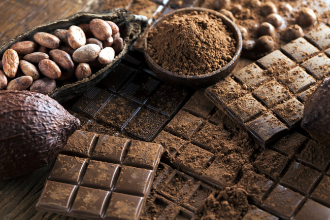 Обои картинки фото еда, конфеты,  шоколад,  сладости, шоколад, какао, плитки