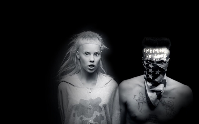 Обои картинки фото die-antwoord, музыка, die antwoord, группа