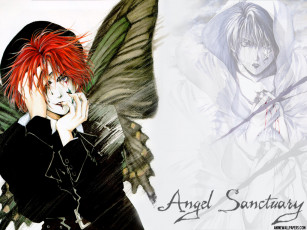 обоя аниме, angel, sanctuary
