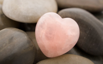Картинка разное ракушки +кораллы +декоративные+и+spa-камни кварц розовый сердечко камни