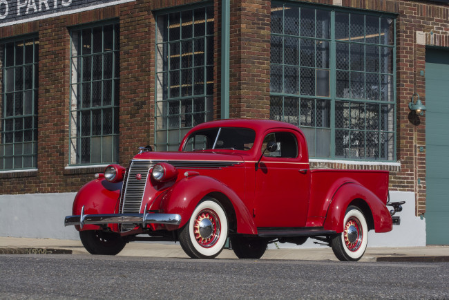 Обои картинки фото автомобили, классика, 1937, г, studebaker, model, j5, coupe-express