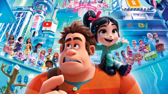 Обои картинки фото мультфильмы, wreck it ralph 2, wreck-it, ralph, 2