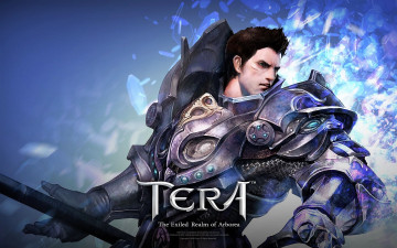 обоя видео игры, tera,  the exiled realm of arborea, воин, магия