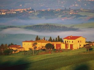Картинка val dґorcia tuscany italy города