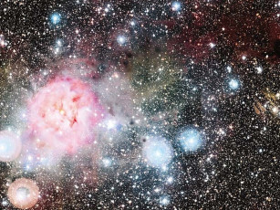 Картинка туманность кокон космос галактики туманности