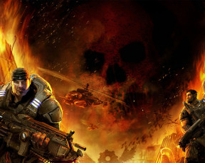 Картинка gears of war видео игры