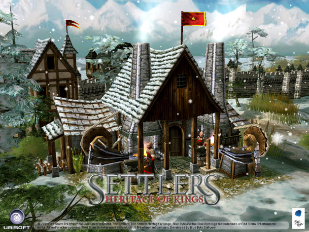 Обои картинки фото видео, игры, the, settlers, heritage, of, kings